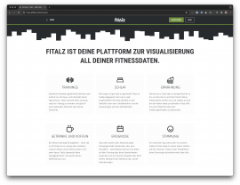 Fitalz Webseite Screenshot