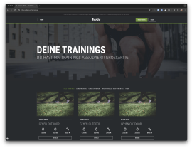 Fitalz Webseite Screenshot